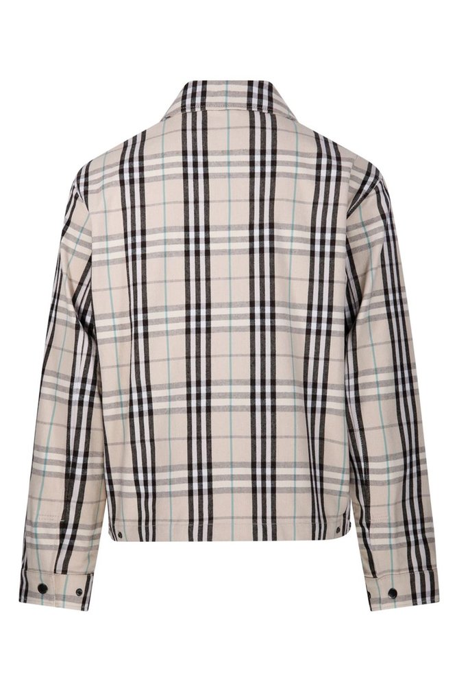 Burberry Vintage Check Zipped Jacket – Cettire