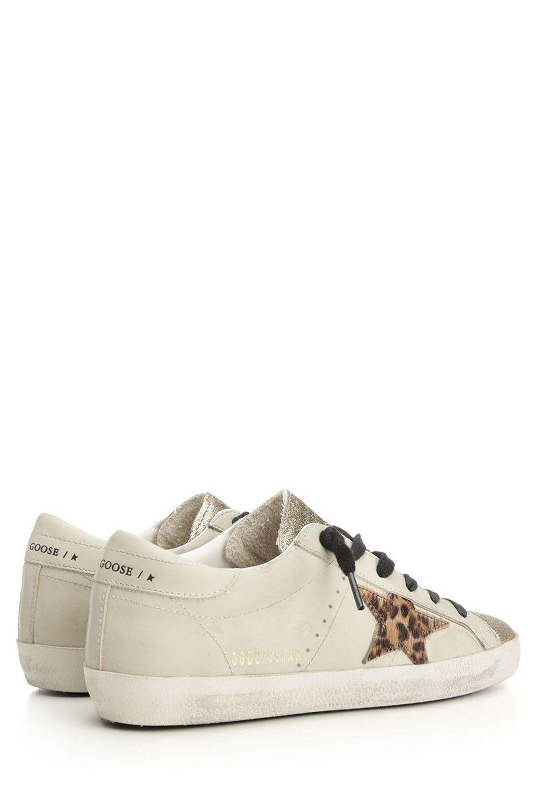 Golden Goose Deluxe Brand Super Star Glittered Sneakers