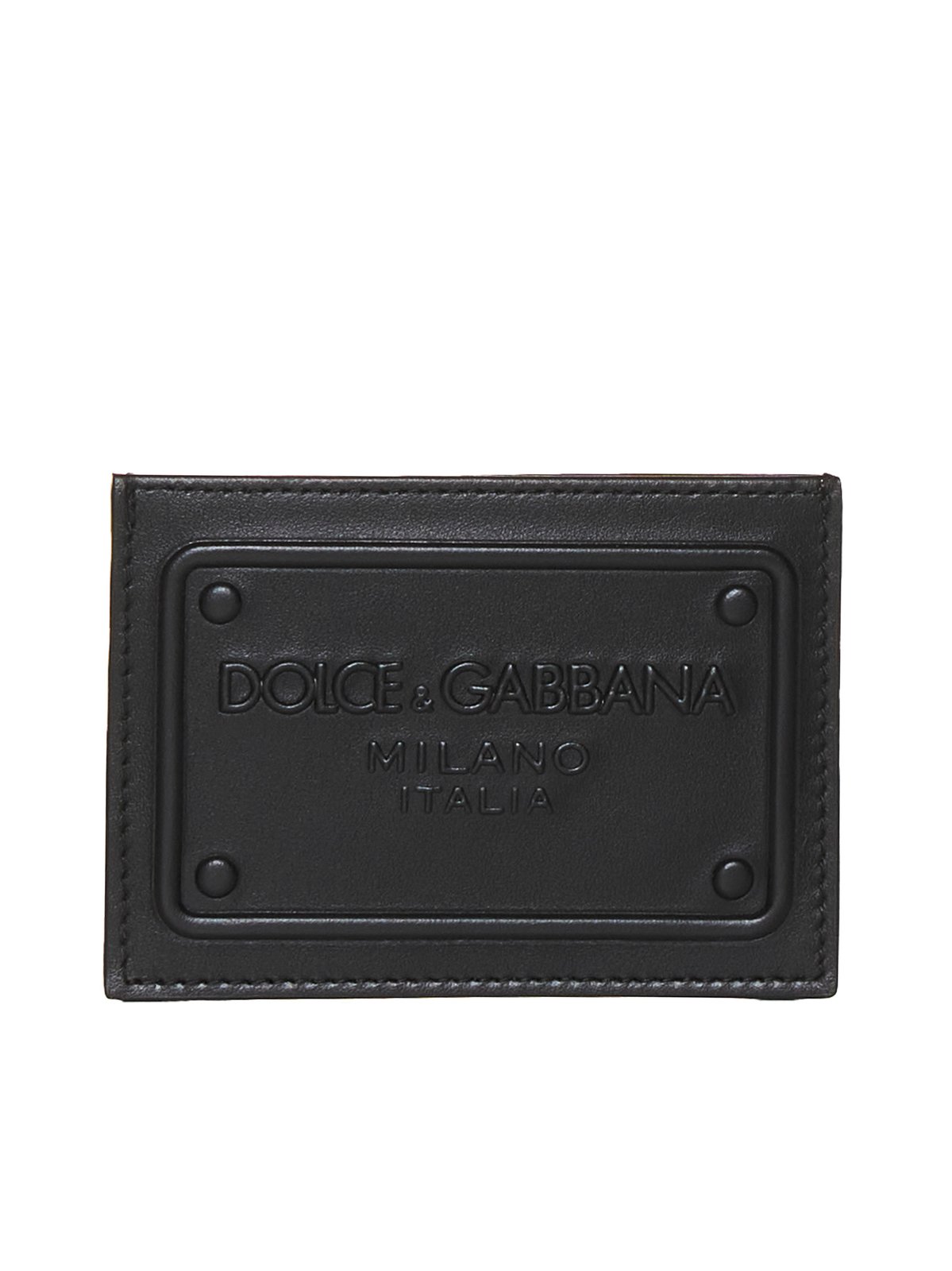 Dolce & Gabbana Logo Embossed Card Holder