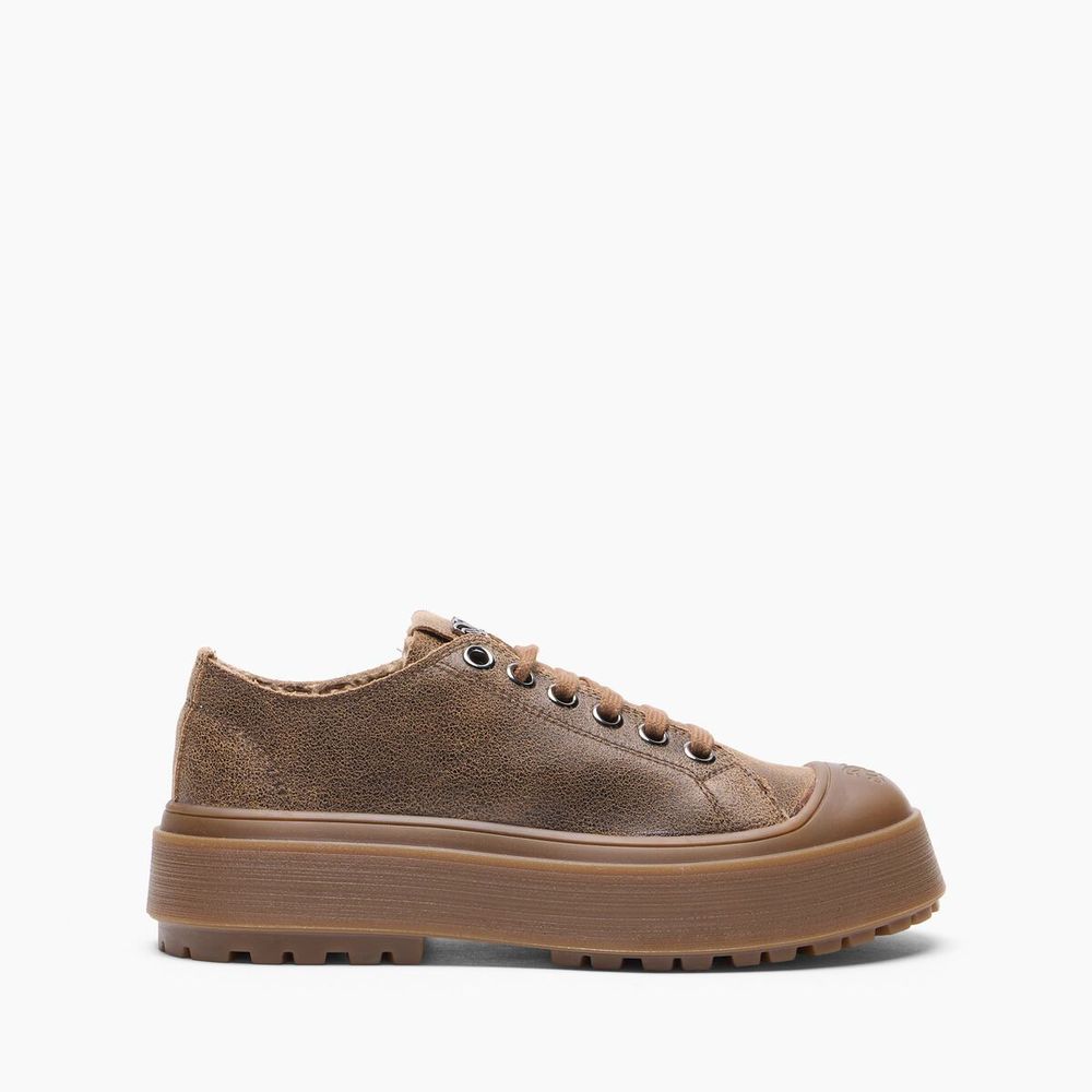 CASADEI 익스플로러 퍼 안감 스니커즈