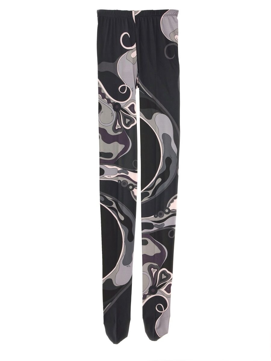 PUCCI Orchidee Print Tights