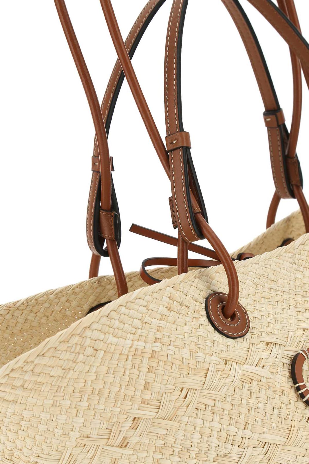 Loewe Anagram Embroidered Basket Bag