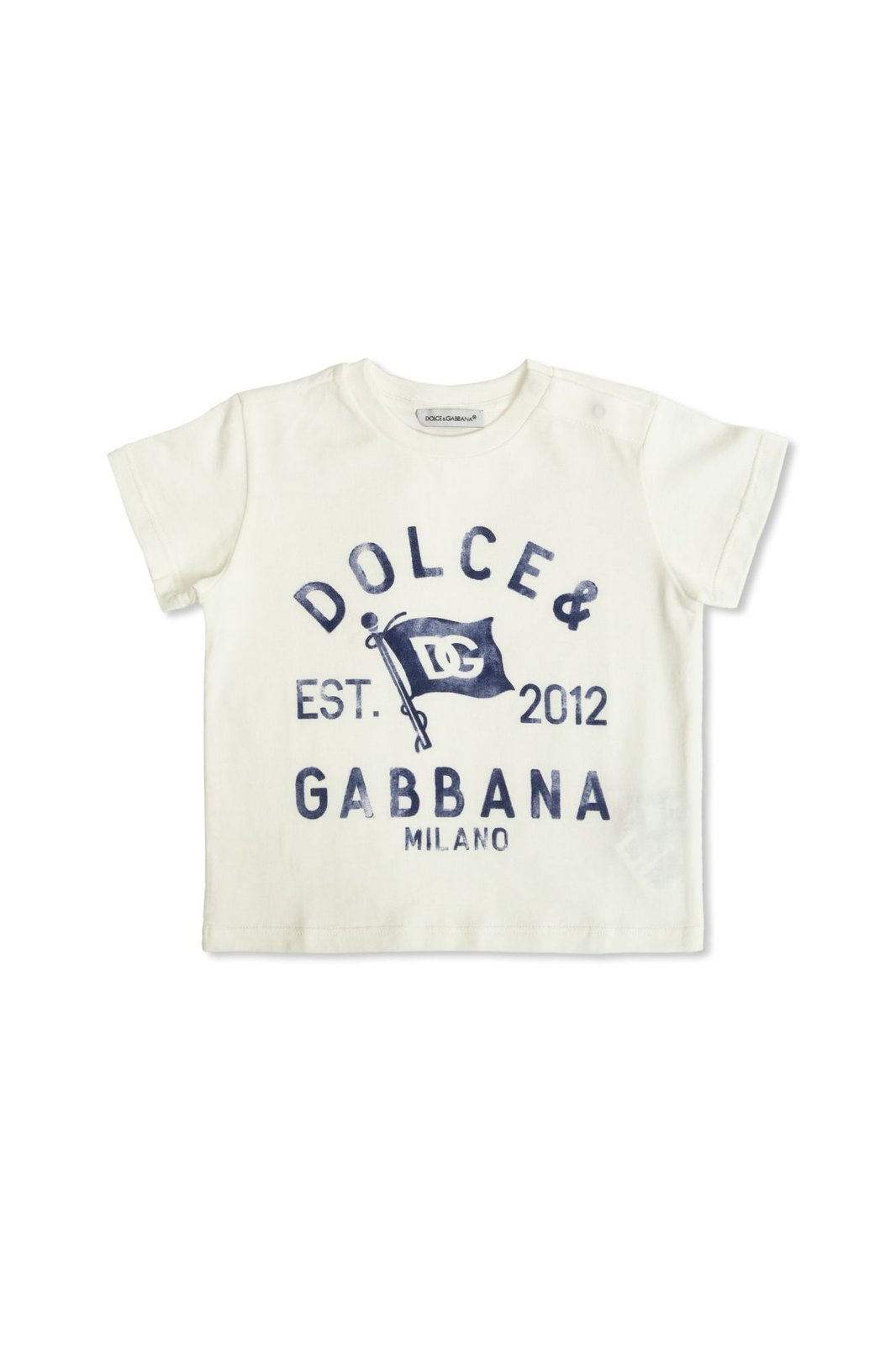Dolce & Gabbana Kids Logo Printed Jersey T-Shirt