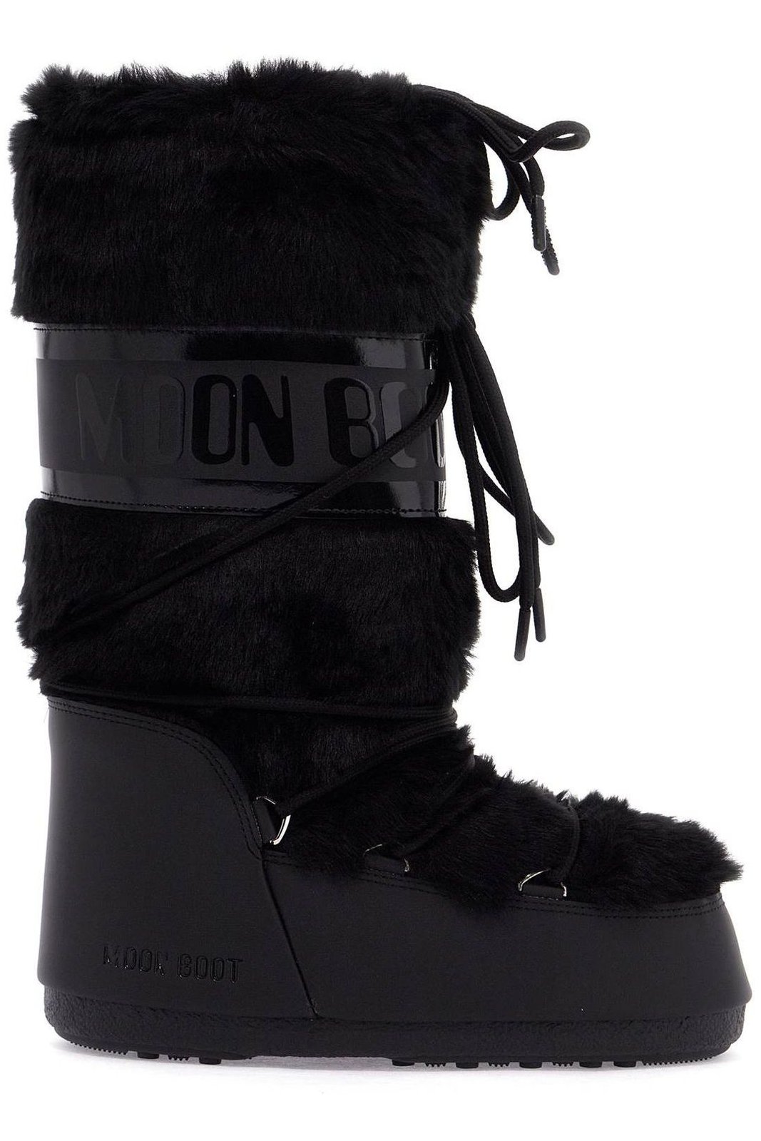 Moon Boot Logo Printed Lace-Up Snow Boots