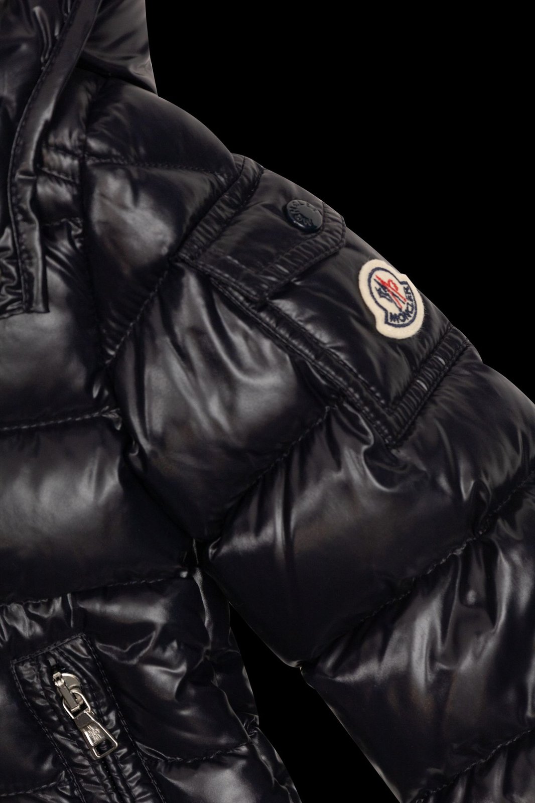 Moncler Enfant Maya Baby Hooded Down Jacket