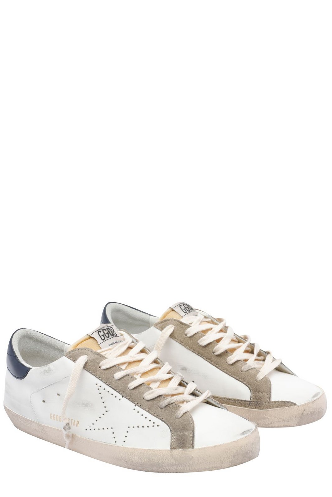 Golden Goose Deluxe Brand Super Star Lace-Up Sneakers