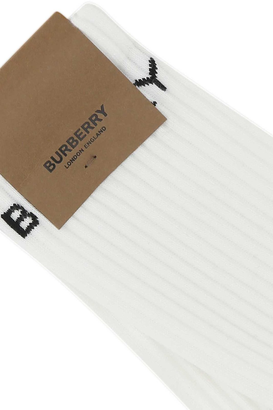 Burberry Logo Intarsia Socks