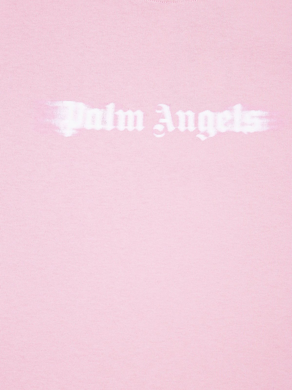 Palm Angels Kids Logo Printed Crewneck T-Shirt