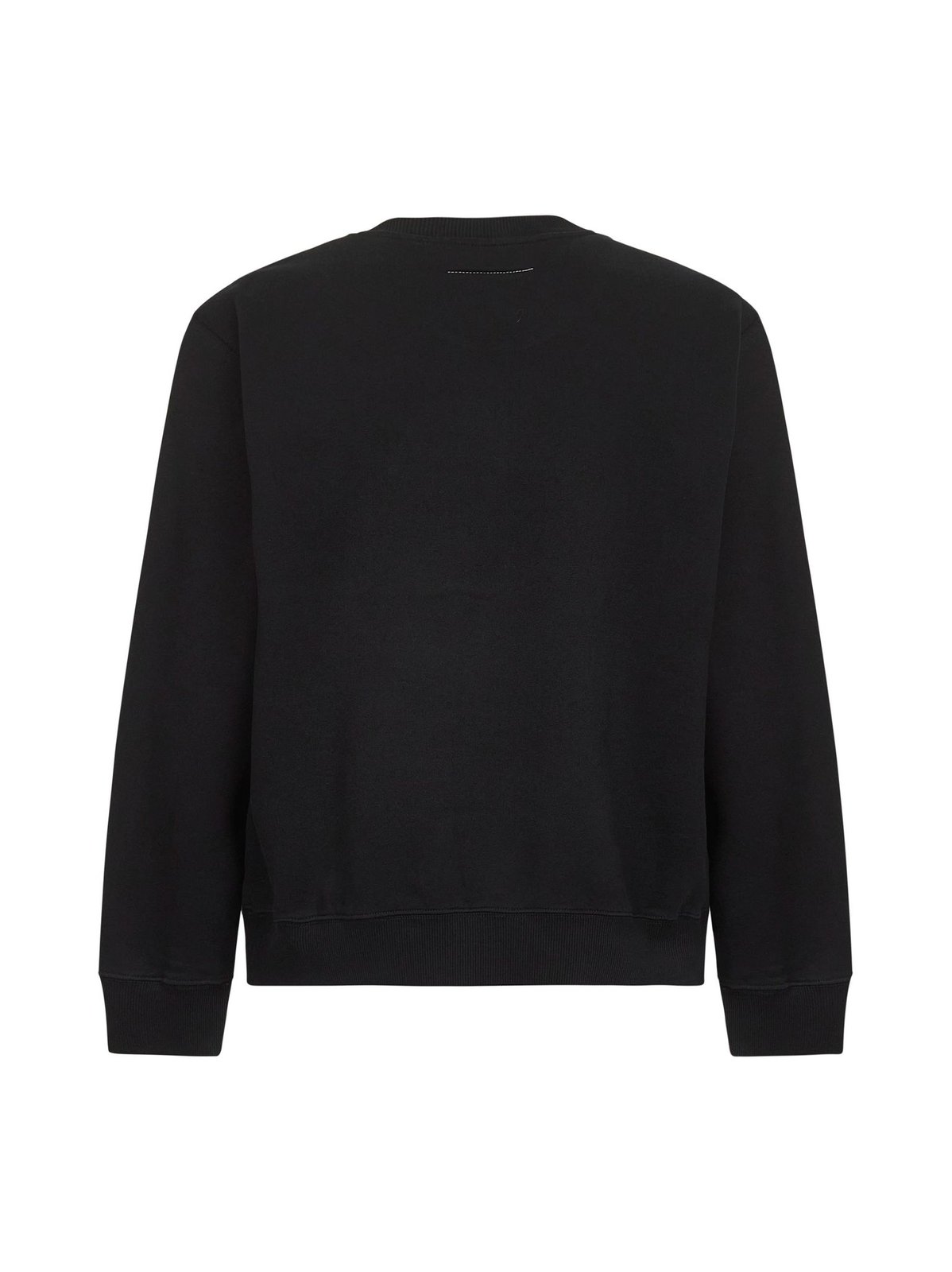 MM6 Maison Margiela Logo Detailed Crewneck Sweatshirt