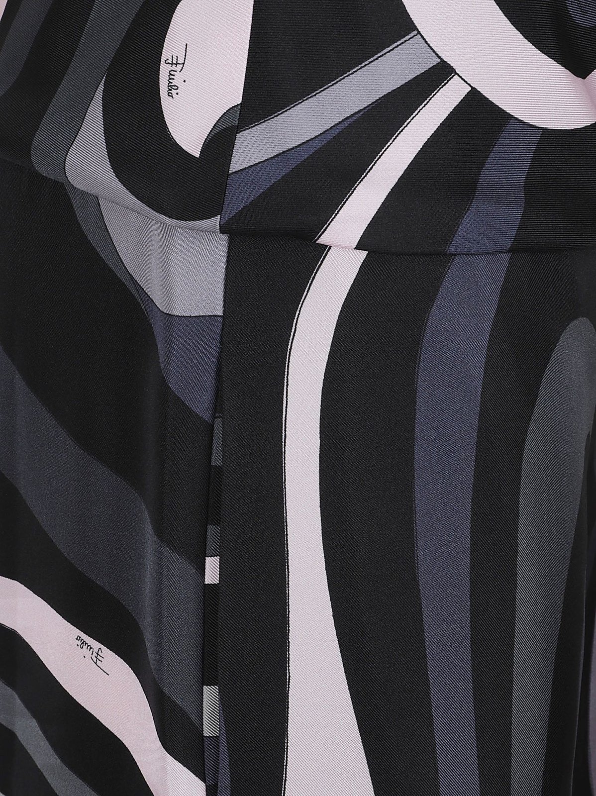 PUCCI V-Neck Printed Sleeveless Jumpsuit