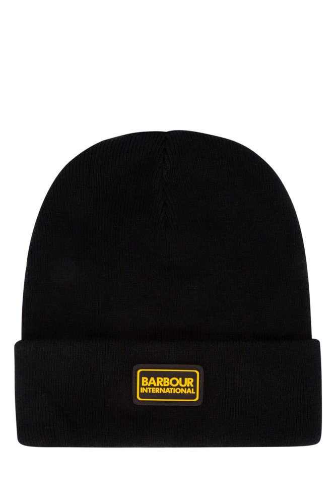 Barbour Kids 로고 패치 비니