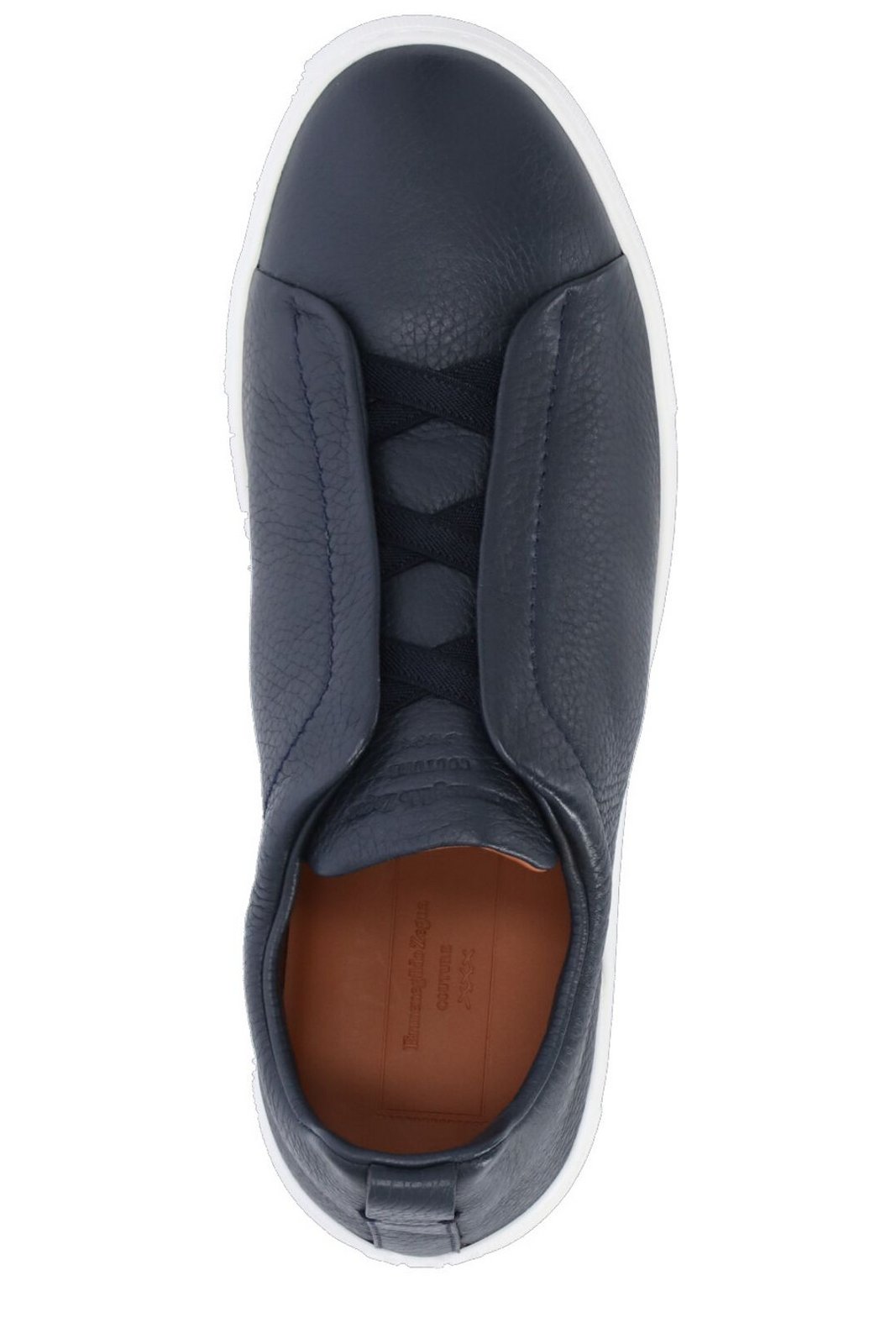 Zegna Triple Stitch Round Toe Sneakers