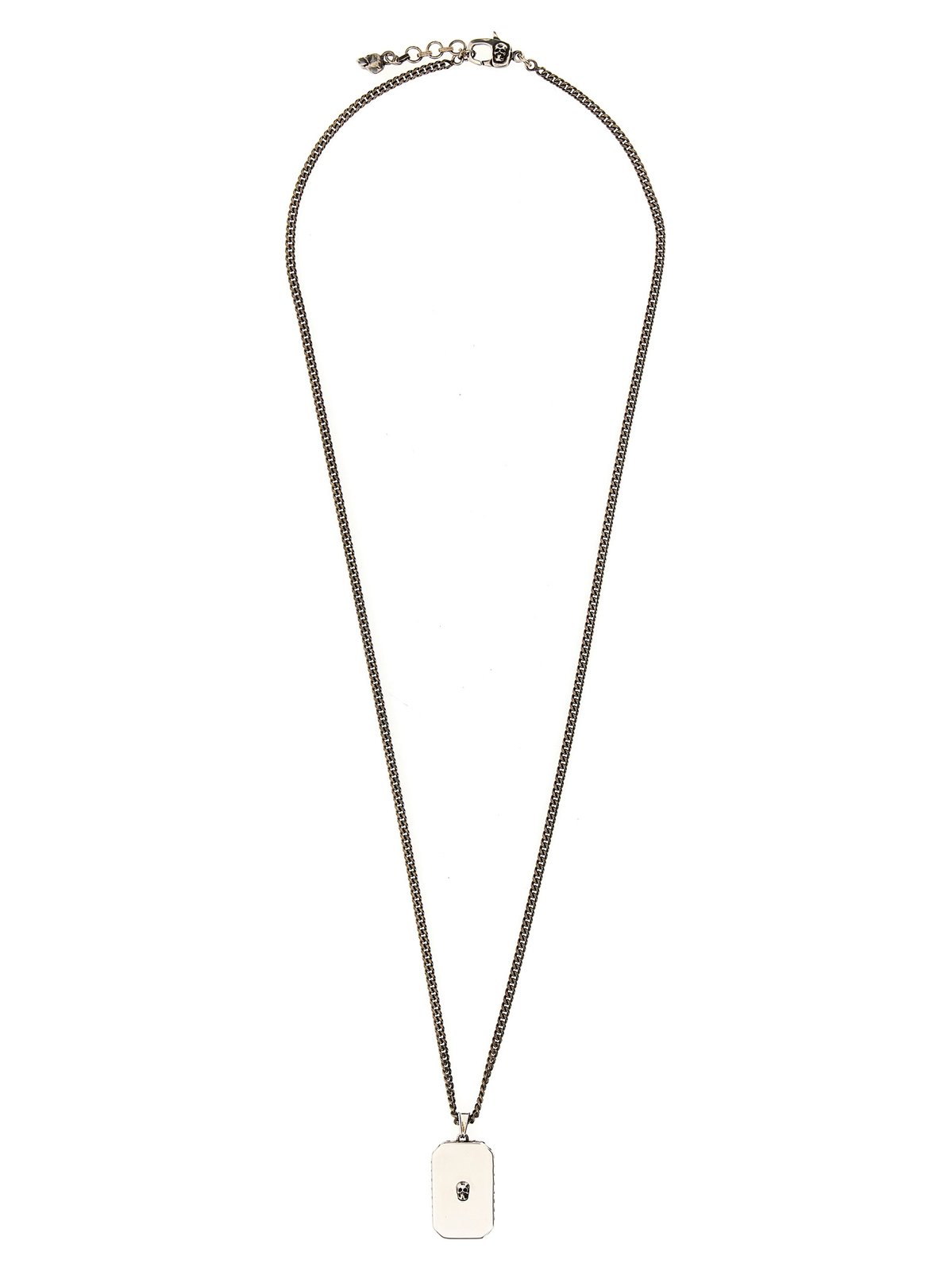 알렉산더 맥퀸 스컬 참 랍스터 발톱 고정 목걸이 748239J160Y 0446