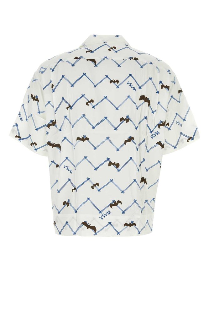 visvim COPA SHIRT S/S BATS (WHITE)（Visvim visvim copa shirt bats 
