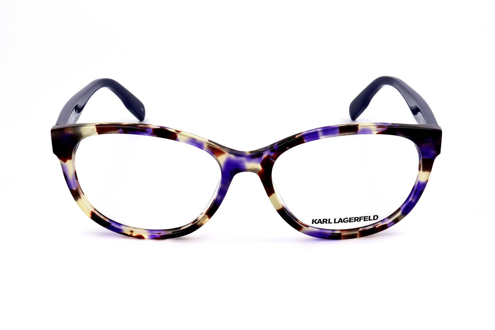 KARL LAGERFELD キャットアイフレームメガネ Karl Lagerfeld キャットアイ眼鏡フレーム | ブラック | FARFETCH JP