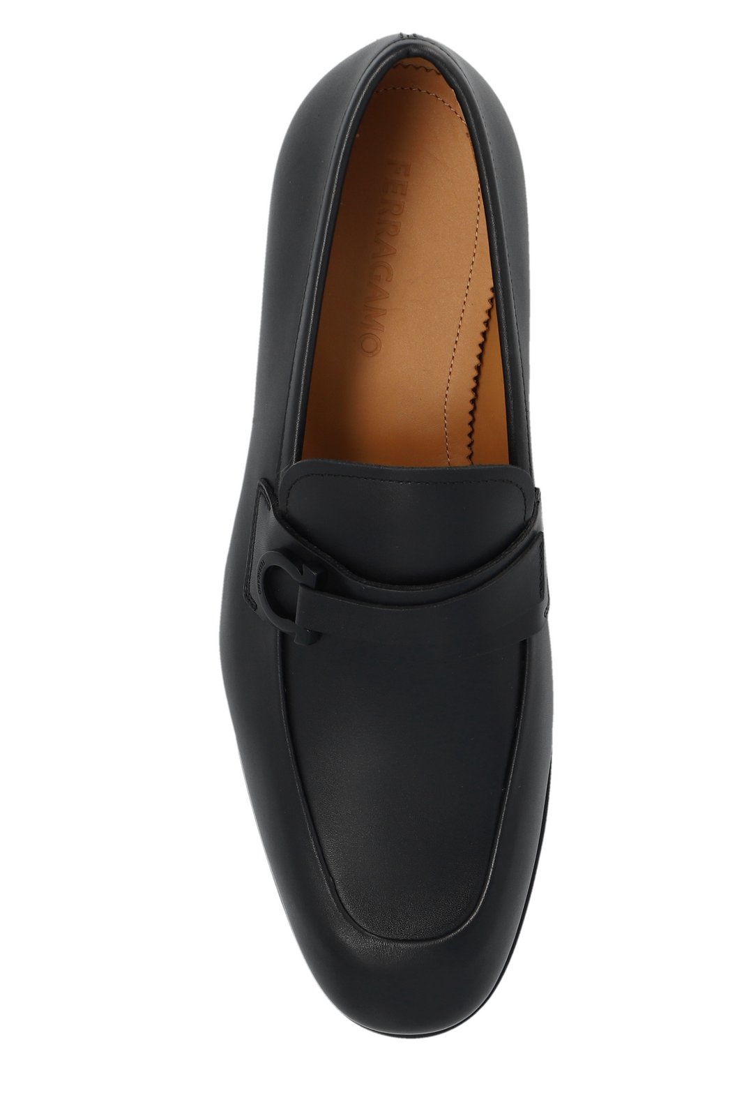 Salvatore Ferragamo Gancini-Buckle Slip-On Loafers