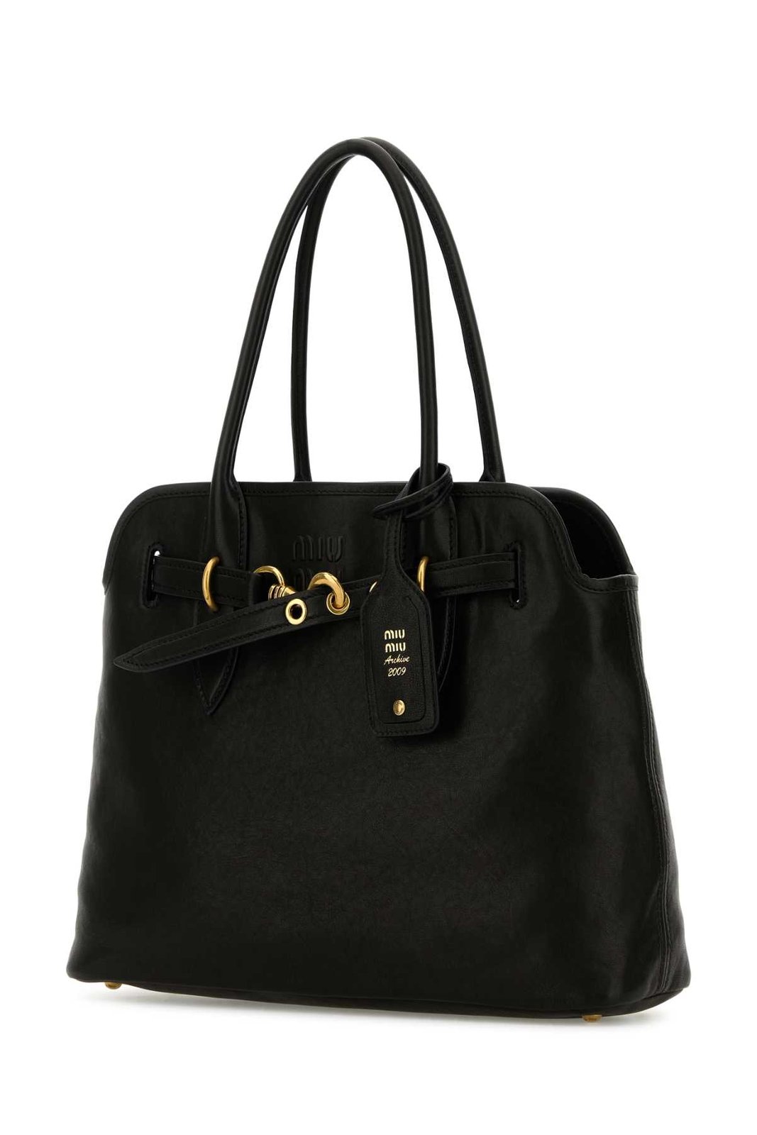 バッグ 00s Miu Miu archive leather tote bag Miu 00's Miu Archive Leather Tote Bag
