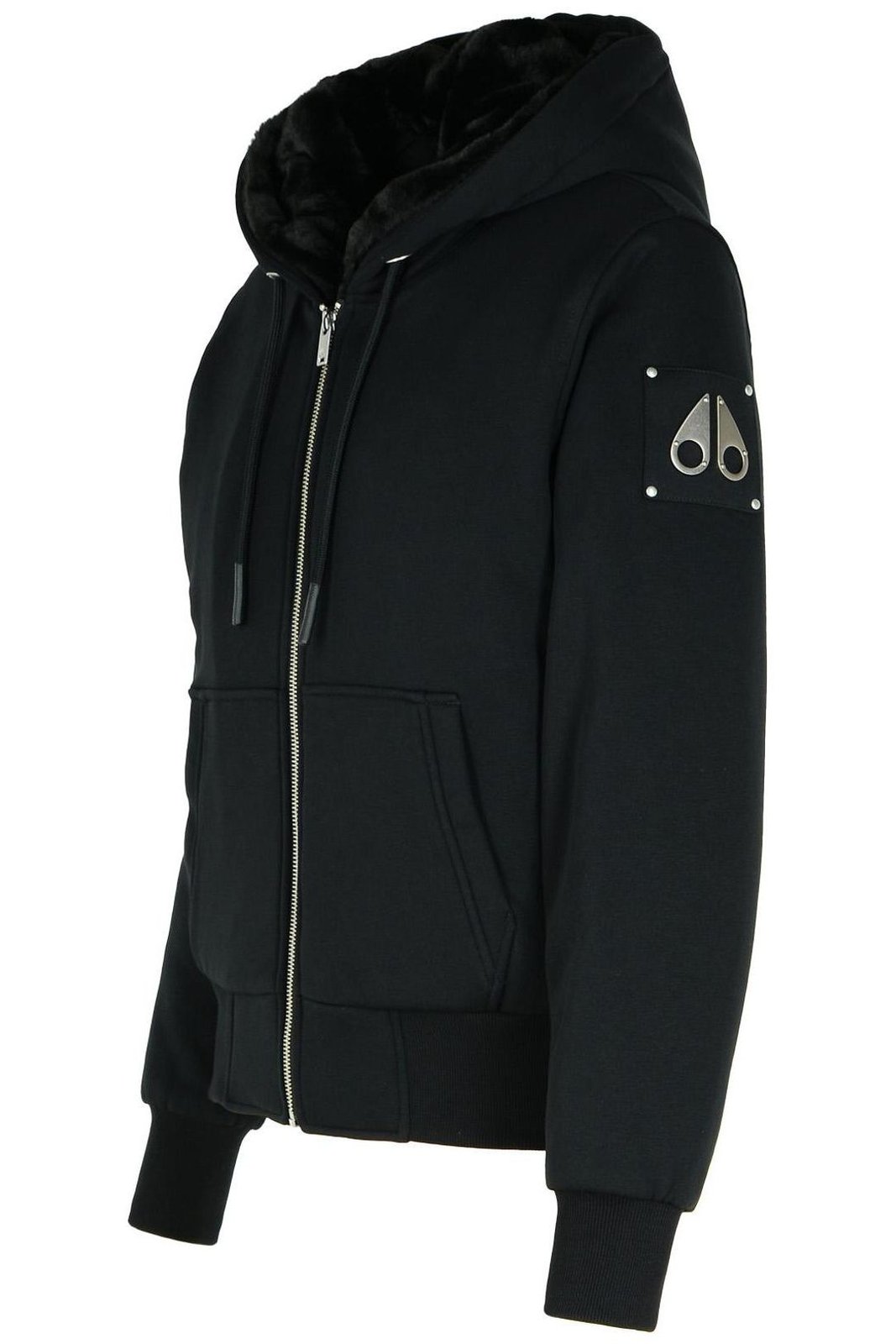 Moose Knuckles Classic Bunny Zip-Up Hoodie