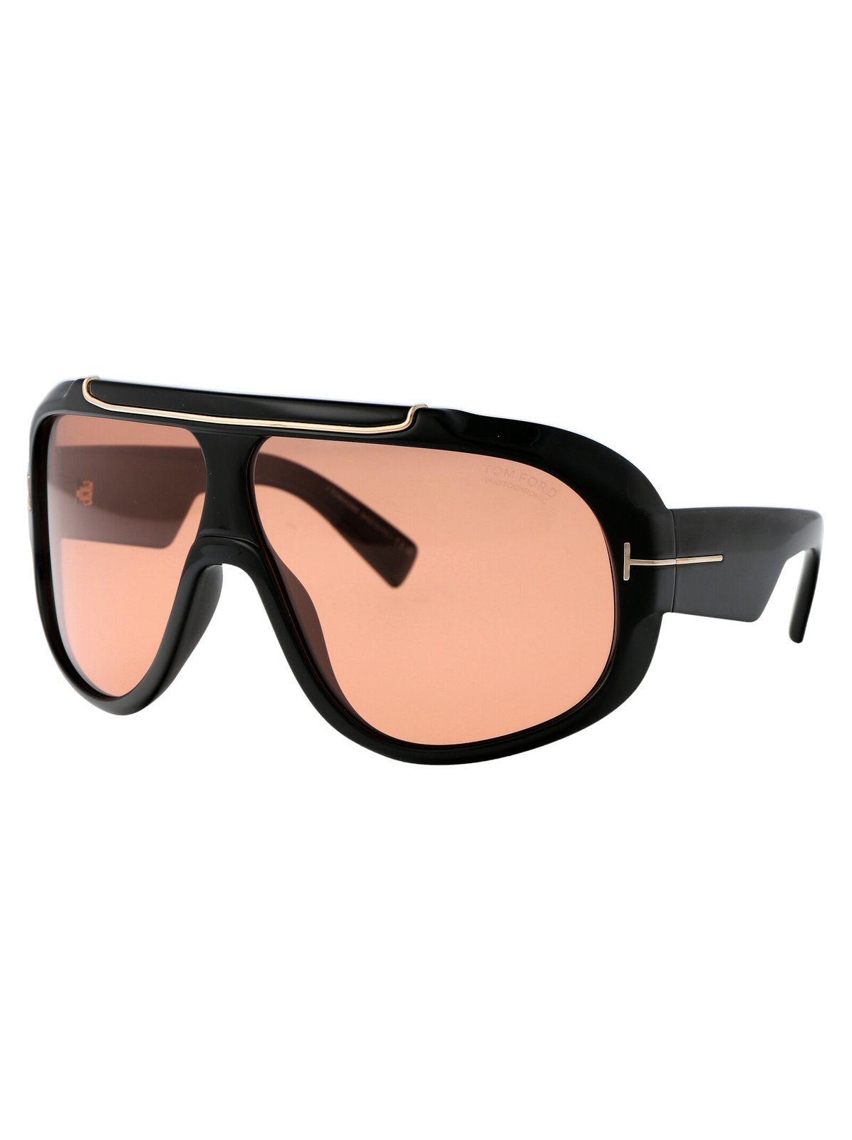 Tom Ford Eyewear Photochormatic Rellen Shield Frame Sunglasses