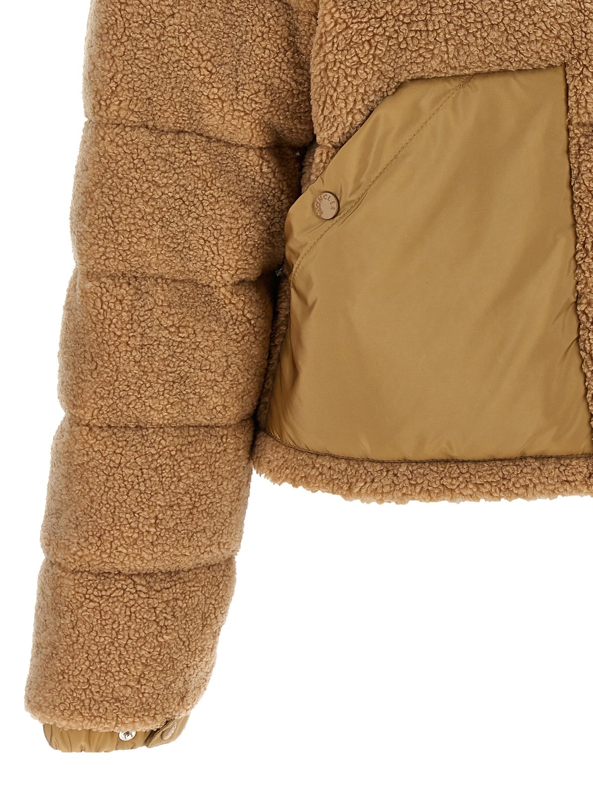 Moncler Audrieu Teddy Short Down Jacket