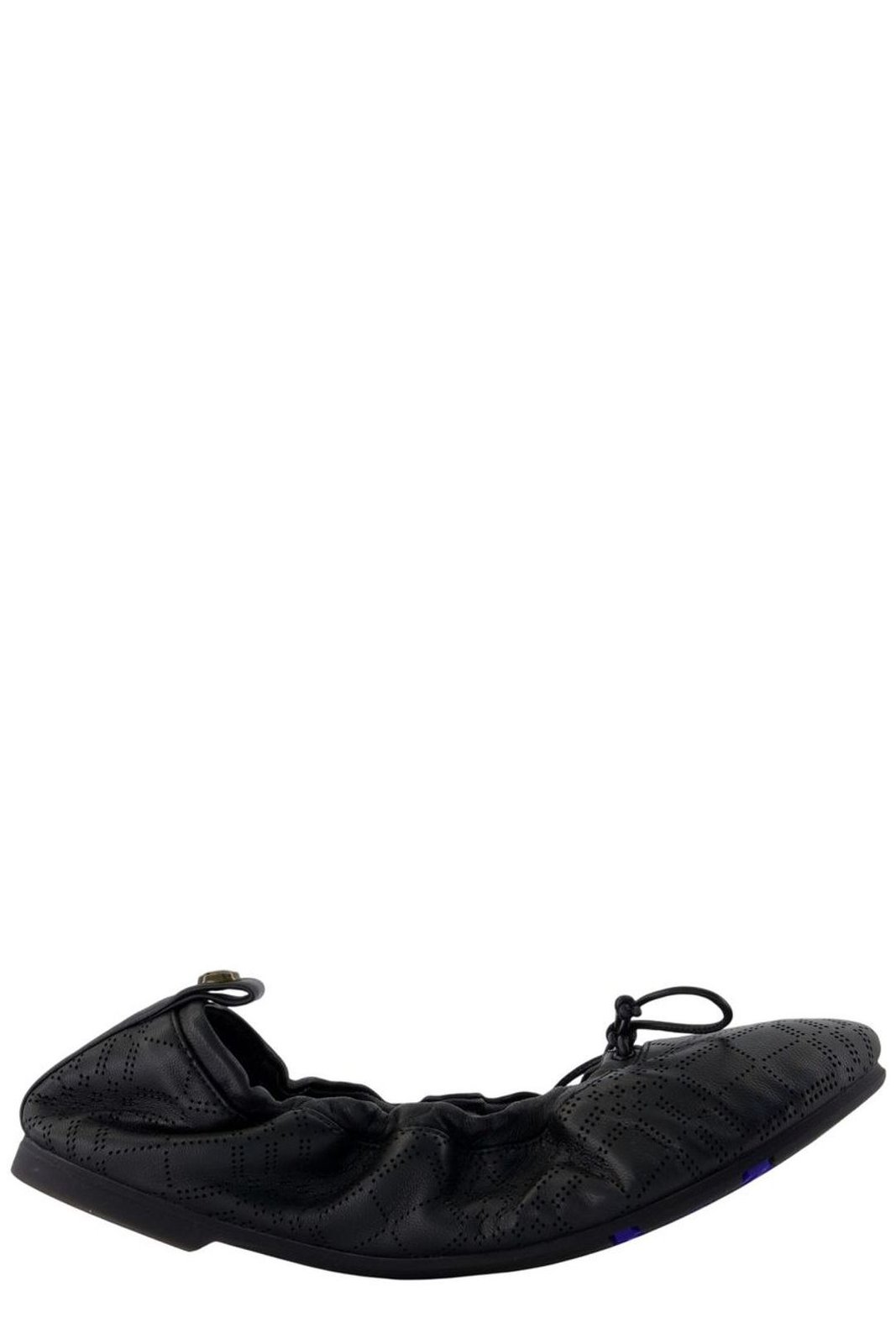 버버리 체크 폰 발레리나 8121096A1189 블랙