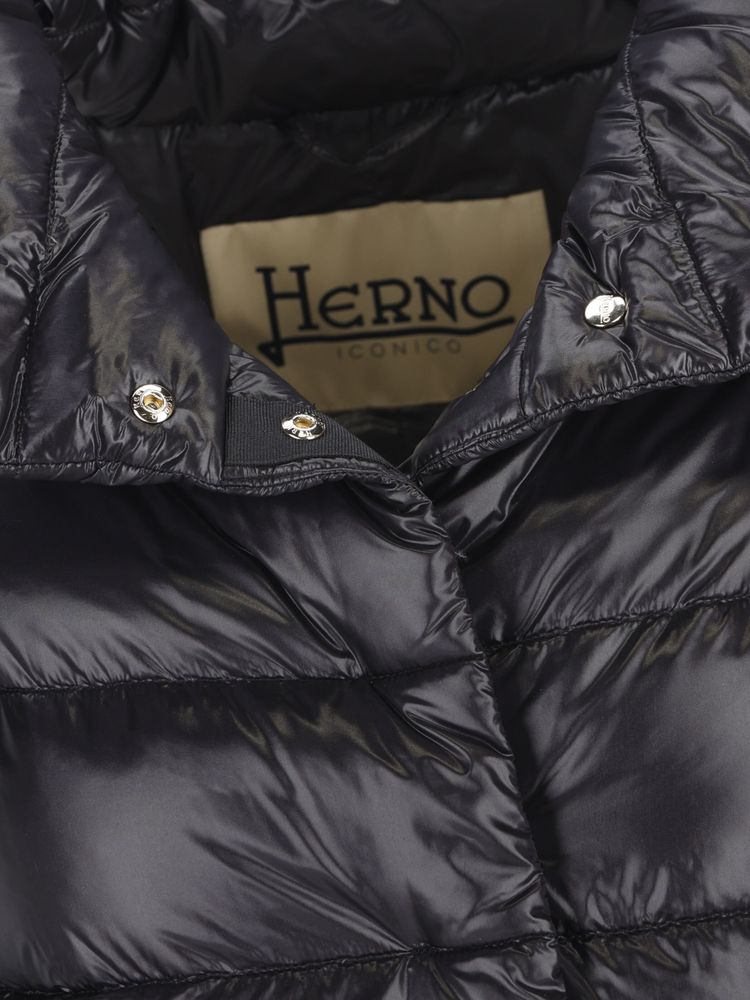 HERNO 하이넥 다운 코트