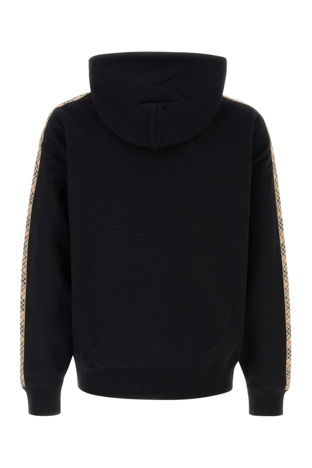 Burberry EKD Embroidered Checked Drawstring Hoodie