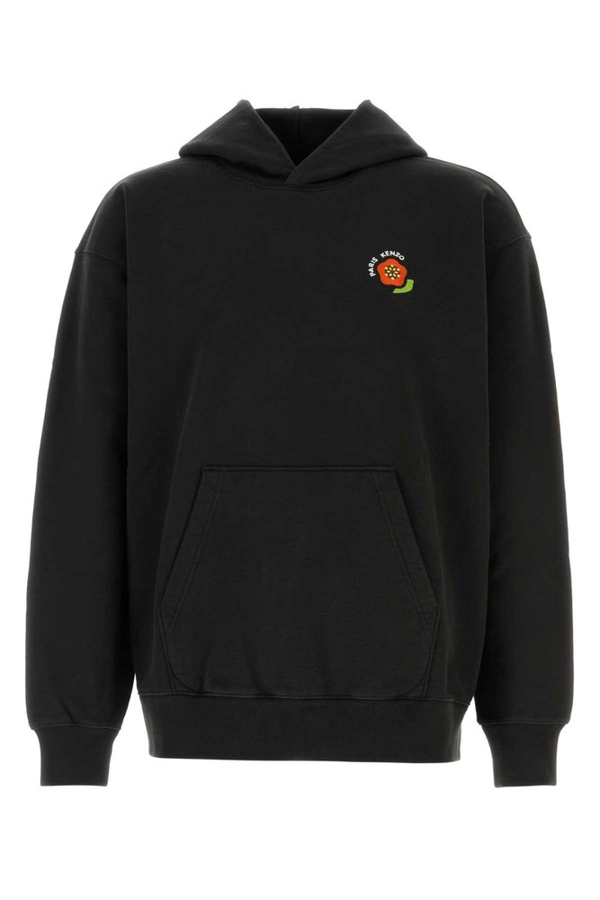 (ケンゾー) KENZO Pop オーバーサイズ パーカー 5SW275 4MC ケンゾー KENZO ポップ刺繍オーバーサイズパーカー