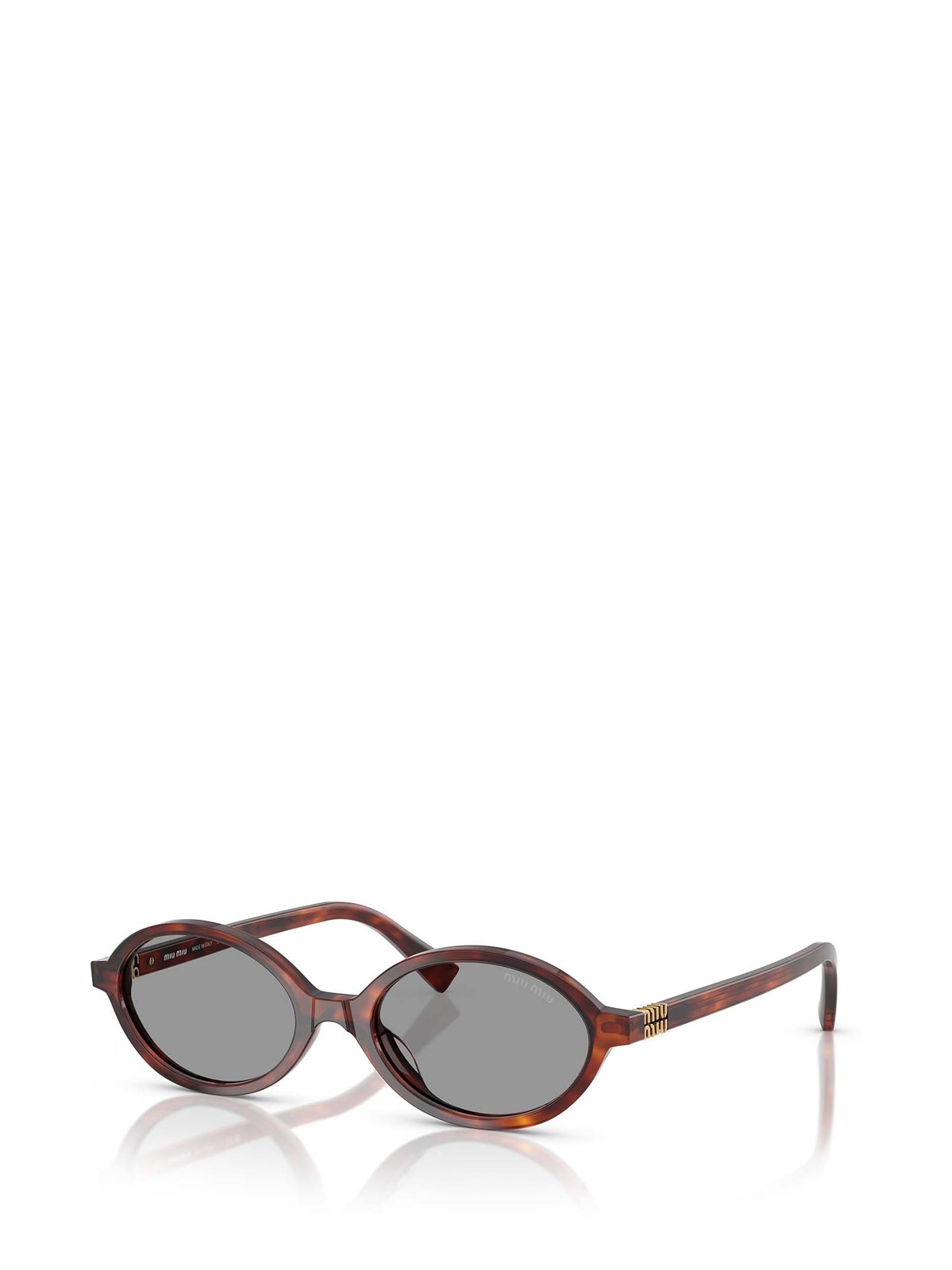 Miu Miu Eyewear Oval-Frame Sunglasses