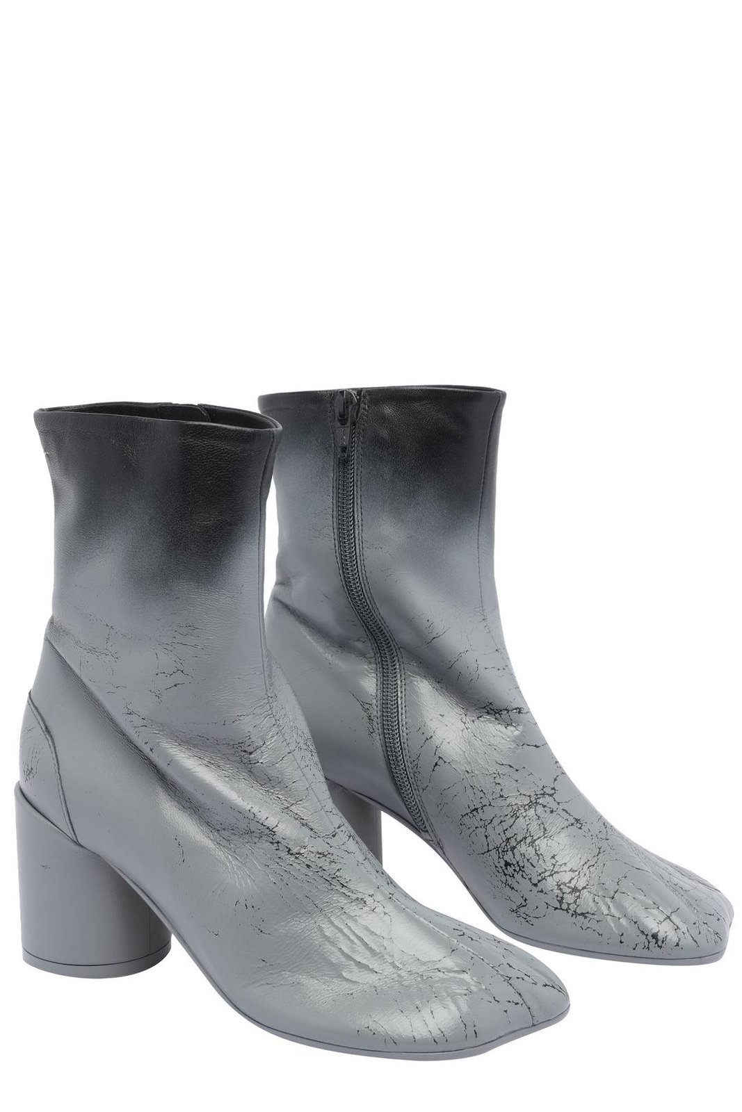 MM6 Maison Margiela Zip-Up Ankle Boots