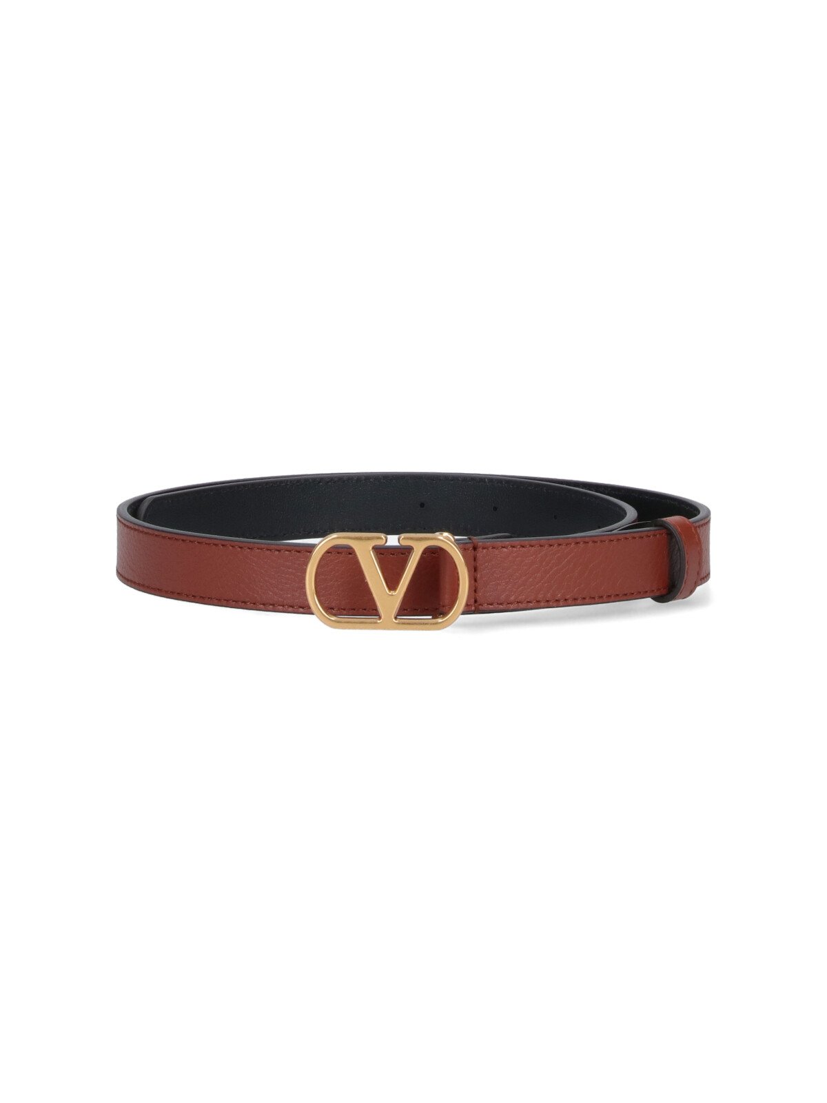Valentino VLogo Signature Buckled Belt