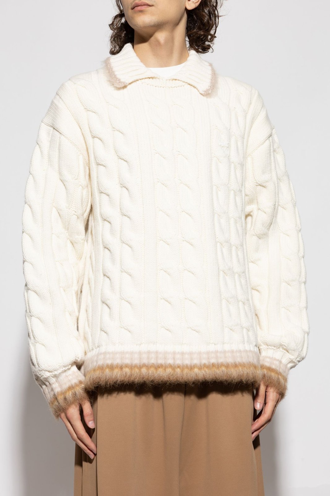 Lacoste Decorative Knit Sweater