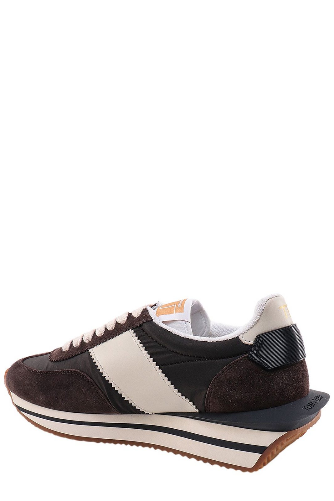 Tom Ford James Almond Toe Flatform Sneakers