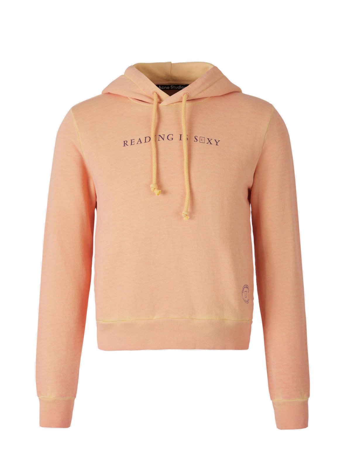 Acne Studios Reactive Cropped Hoodie