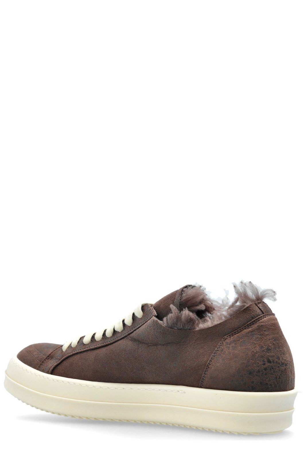 Rick Owens Minimal Vintage Lace-Up Sneakers