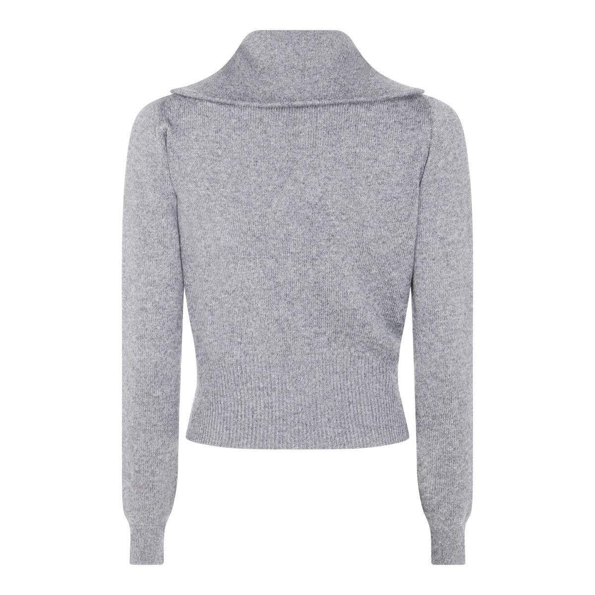 Miu Miu Logo-Intarsia Knitted Jumper