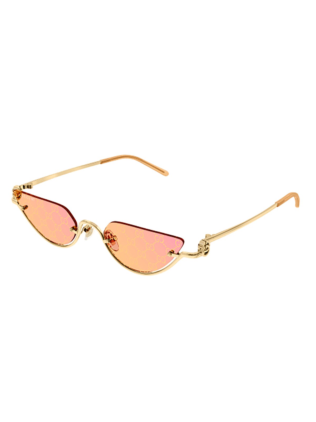 Gucci Eyewear Cat-Eye Frame Sunglasses