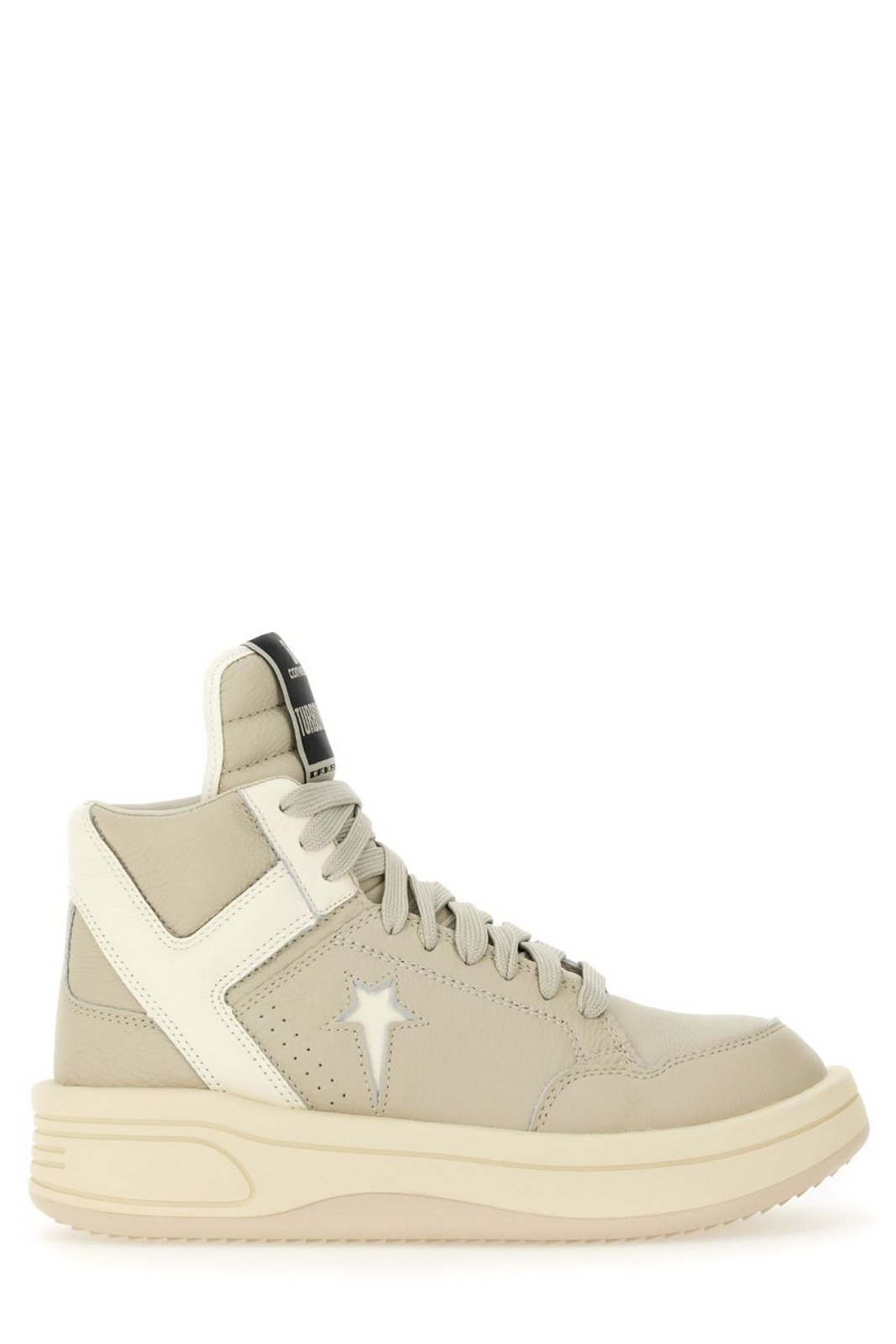 Rick Owens X Converse High-Top Lace-Up Sneakers