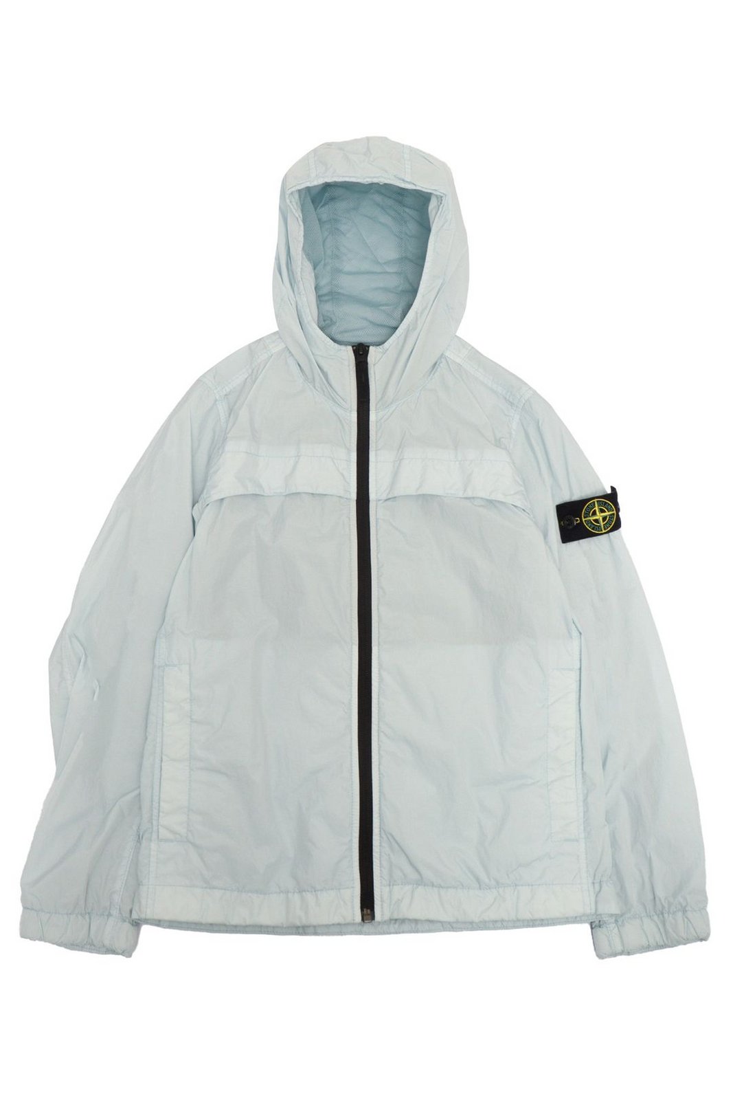 ストーンアイランドジュニア　コンパスパッチ　パデッドジャケット　12Y Stone Island Junior Compass Patch Hooded Jacket – On Sale