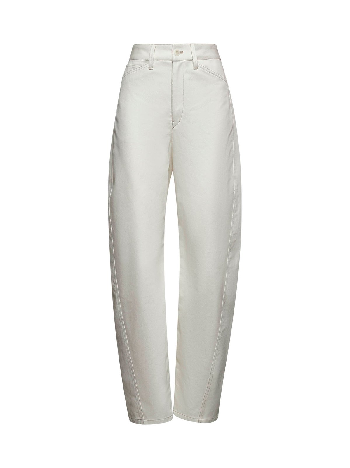 Lemaire Contrast Stitching Tapered Jeans