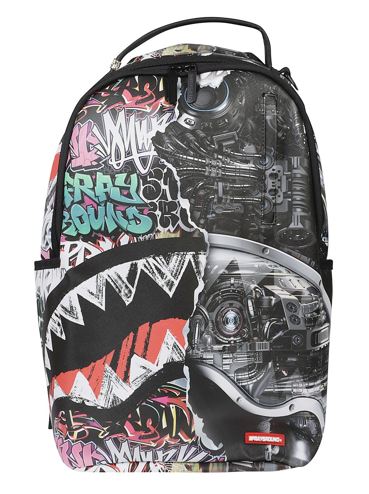 Sprayground Split Cybershark DLXSV Zipped Backpack