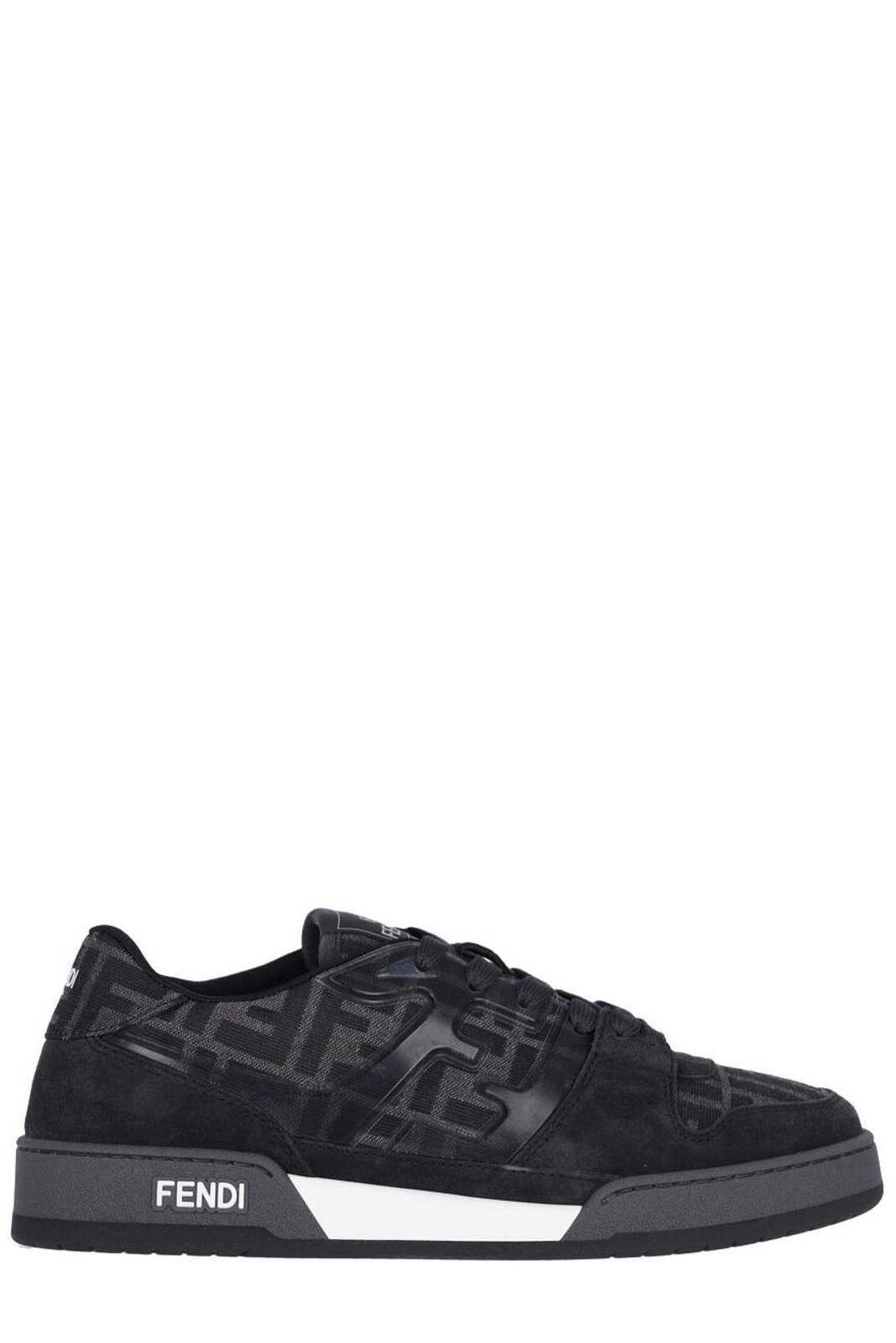 Fendi FF Jacquard Low-Top Sneakers