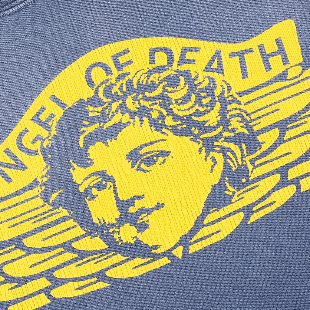 SAINT MXXXXXX Long Sleeve Logo-Print Hoodie