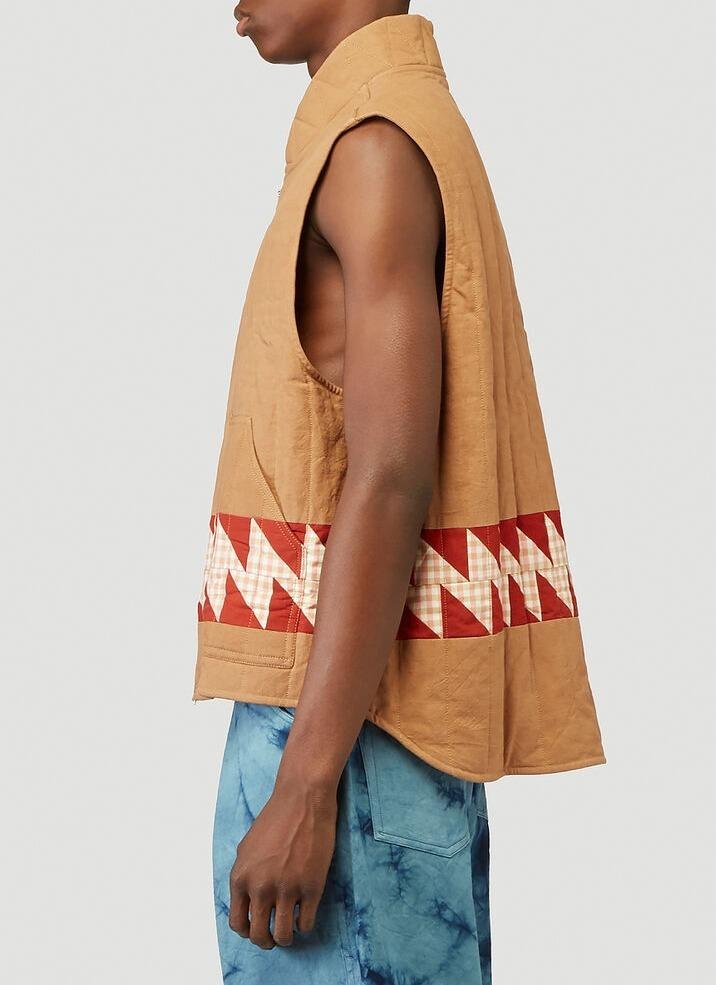 トップス Story mfg Saturn vest STORY MFG. SATURN VEST TERRACOTTA SSP | TODAY CLOTHING