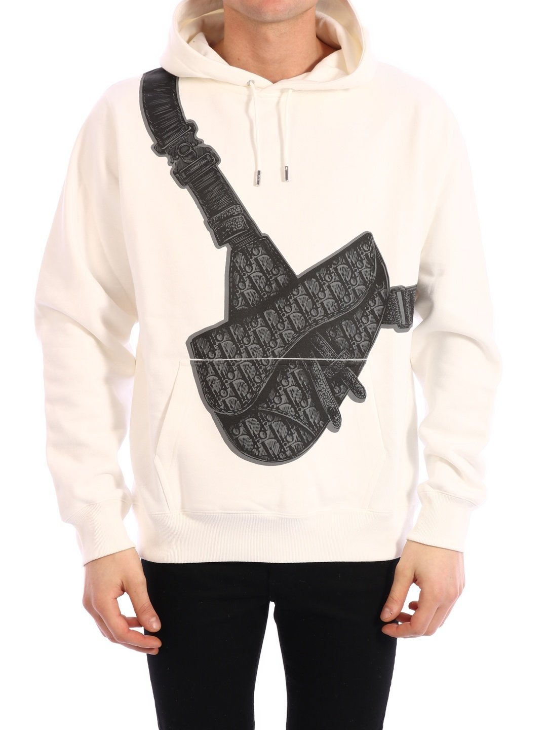 Dior Homme Saddle Bag Print Hoodie Cettire