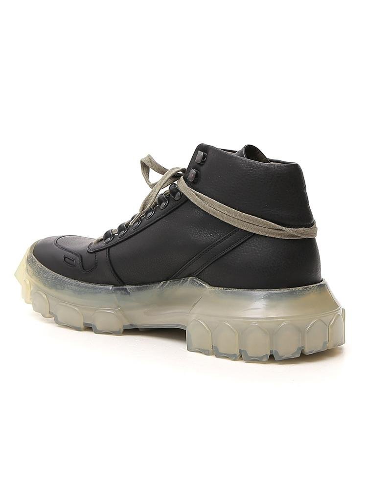 Rick Owens Larry Tractor High Top 