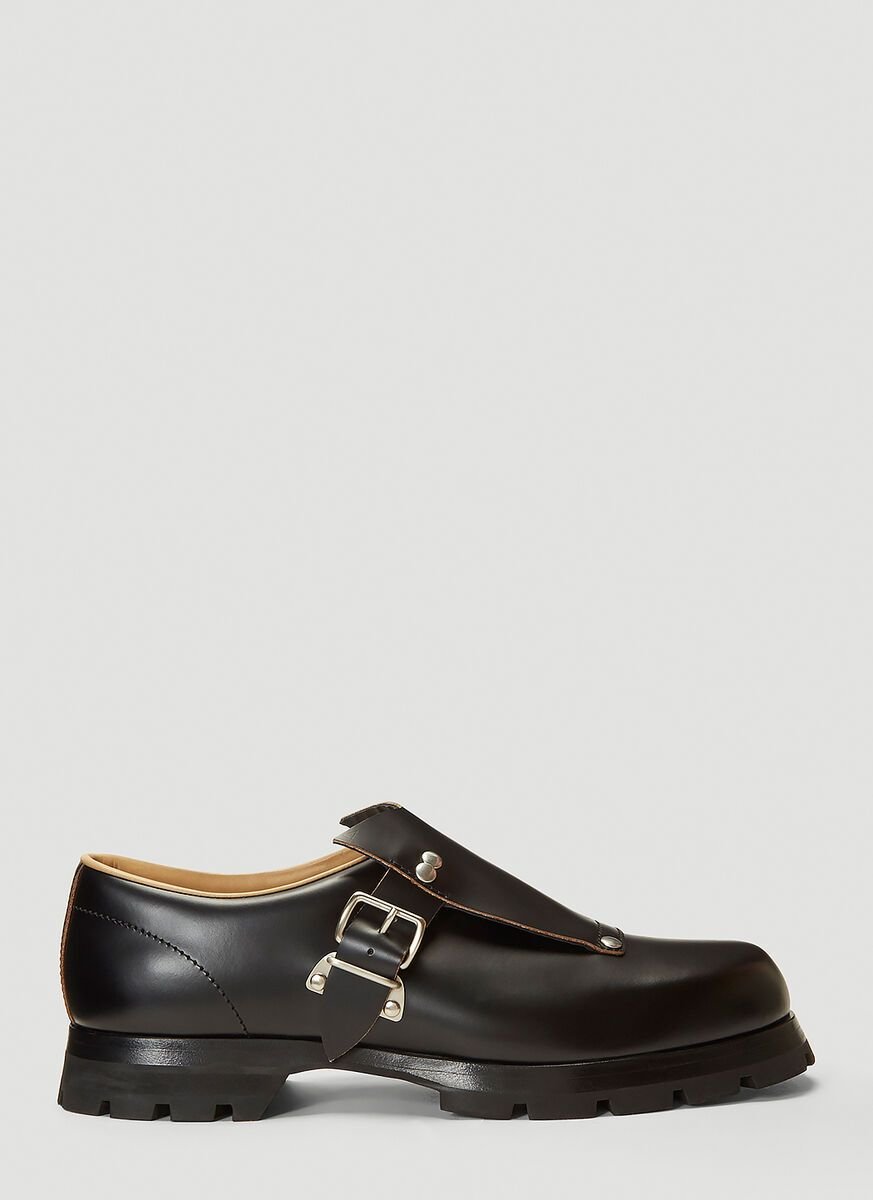 JIL SANDER MONK STRAP DERBY SHOES