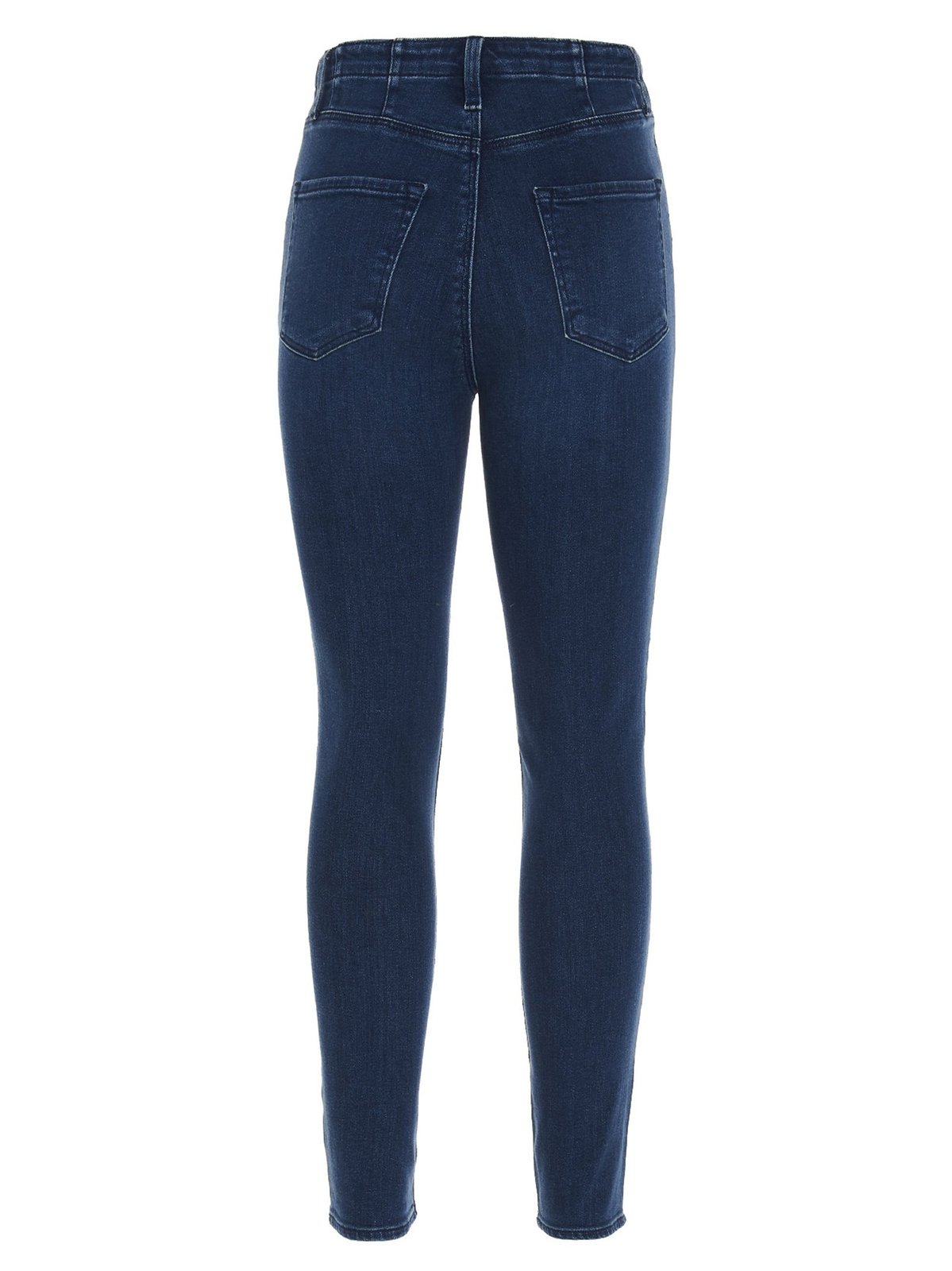 J Brand Darted High-Rise Skinny Jeans 