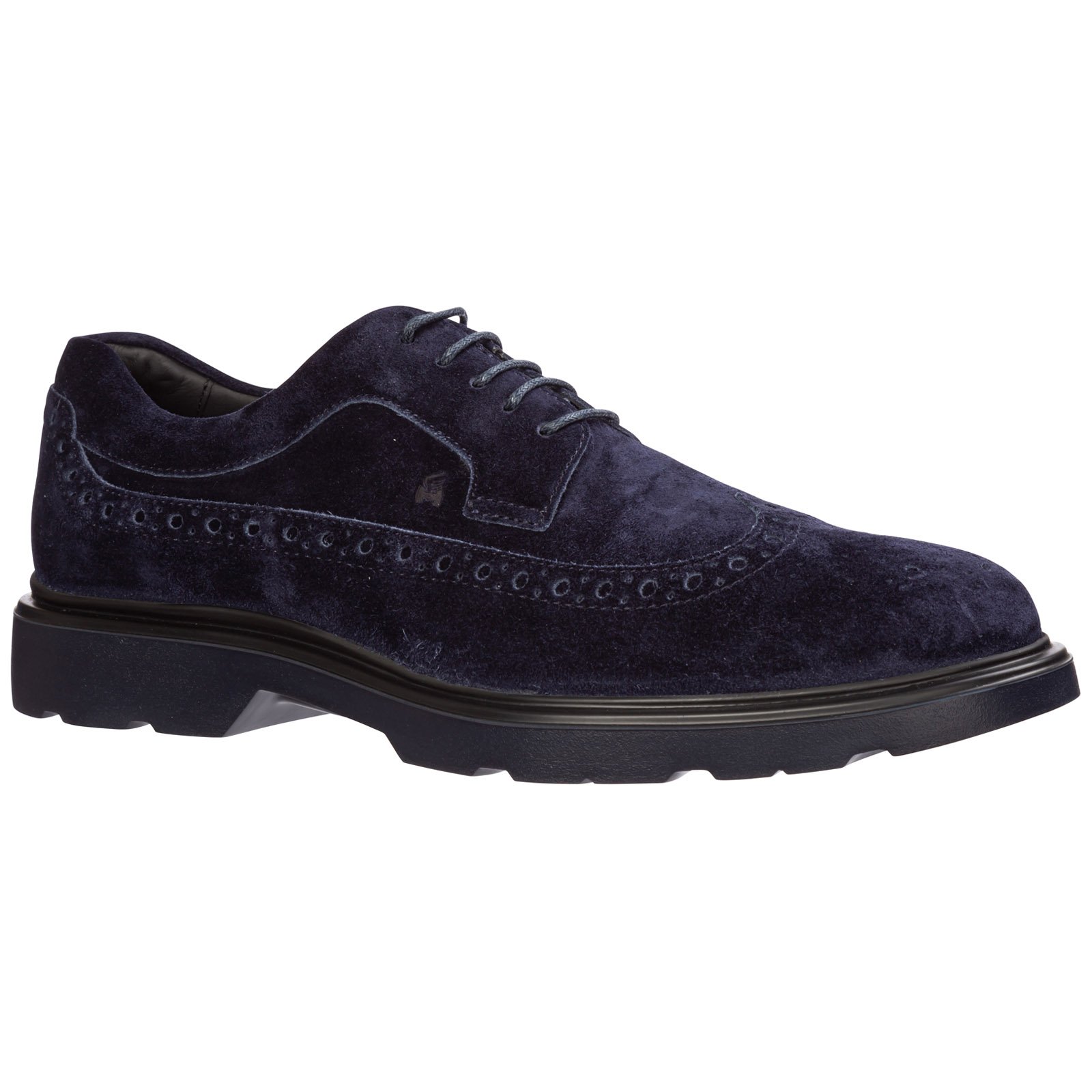 Hogan Route Brogue Lace-Up Shoes – Cettire