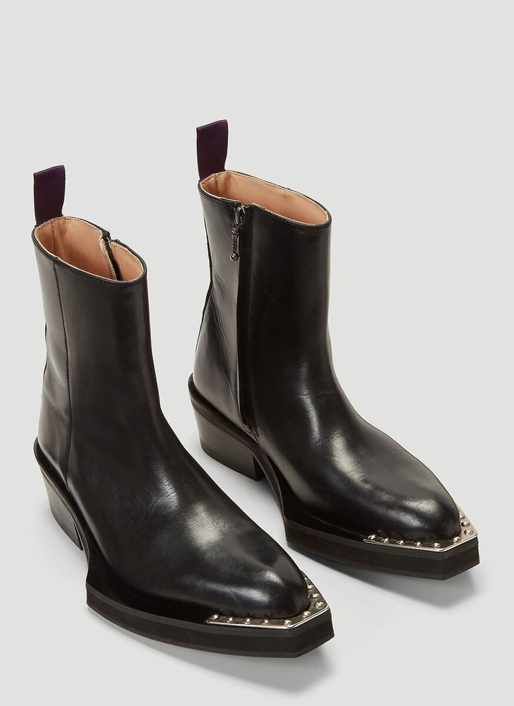 靴 archive EYTYS romeo leather boots Eytys(エイティーズ) ROMEO LETHERデザインソールショートブーツ